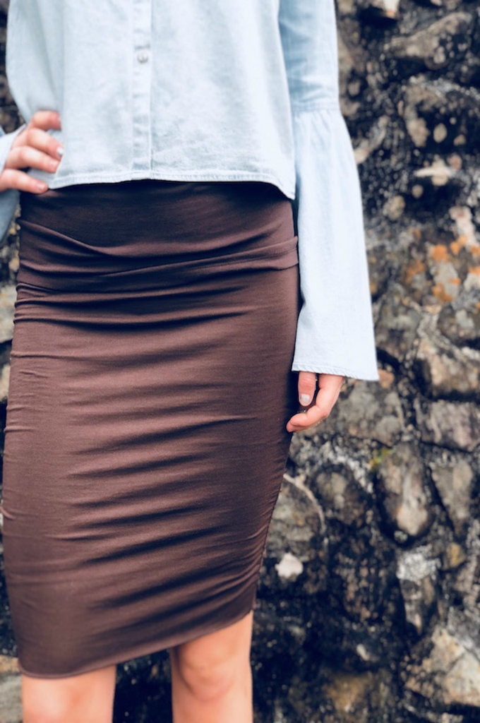 Ruched Skirt