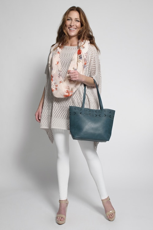 Sleek Cheeks Legging (White)*