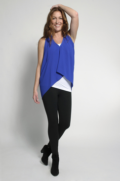 On Top: Fancy Tank Features High Low Hem